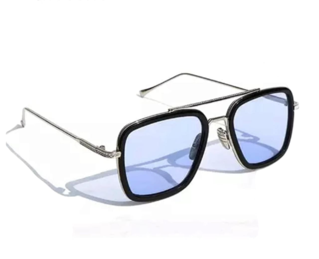 Glorious Eyewear Blueray Block Uv Protected Computer Glasses In Silver Aviator Frame for Men and Women 